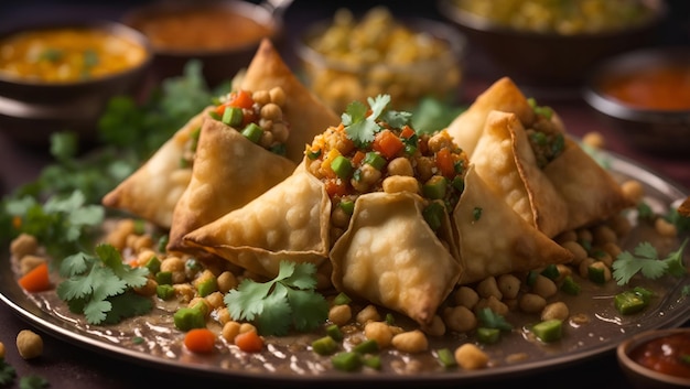 Fotografía de Samosa Chaat