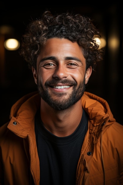 Fotografía de Stock de un hombre sonriente