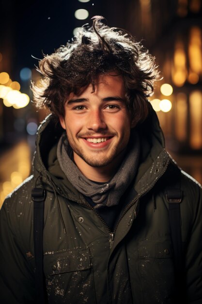 Fotografía de Stock de un hombre sonriente