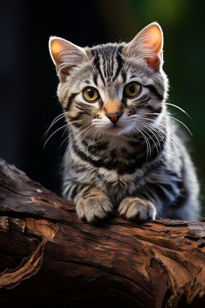 Fotografía de Stock de un lindo gato