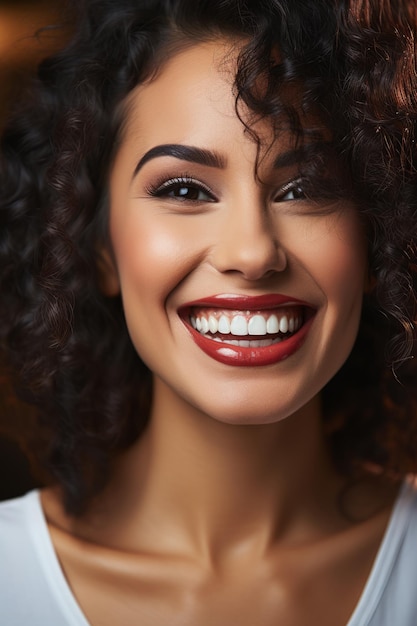 Fotografía de Stock de una niña sonriente