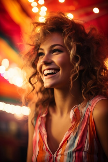 Fotografía de Stock de una niña sonriente