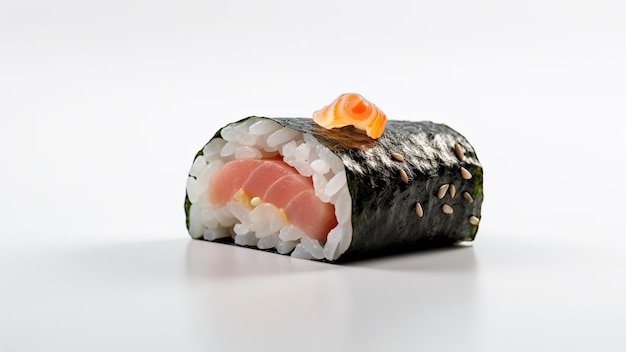 Fotografía de Sushi fondo blanco.