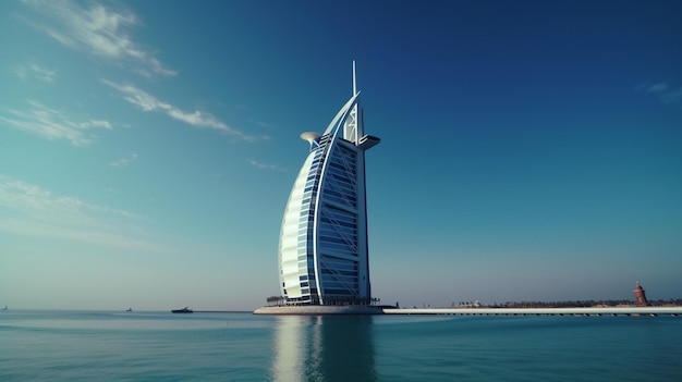 Fotografía de vistas al mar del Burj Al Arab