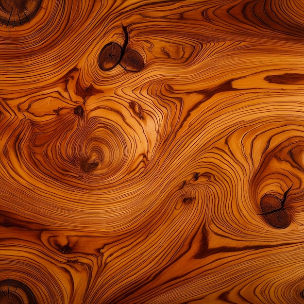 Fotografía vívida del intrincado patrón de textura de la madera fea