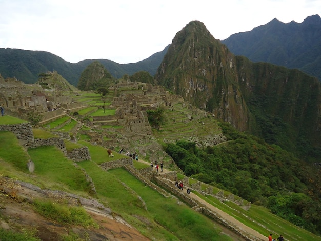 Fotografías de la ciudad perdida de Machu Picchu en Cusco Perú.