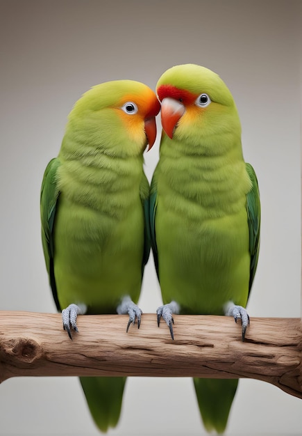 Fotografías conmovedoras de parejas afectuosas de aves