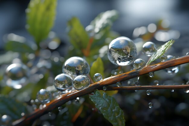 Fotografías de elementos naturales en detalle macro