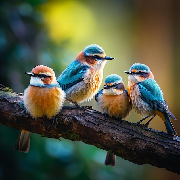Fotografías de hermosas aves.