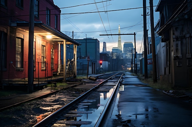 Fotografie aus dem Nashville Gulch District