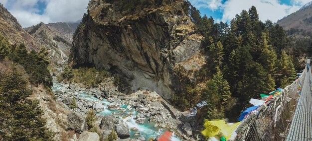 Foto fotografie des everest-basiscamps in nepal everest-trekking das leben in nepal