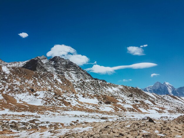 Foto fotografie des everest-basiscamps in nepal everest-trekking das leben in nepal