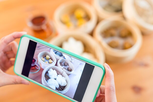 Fotografieren auf Dim Sum