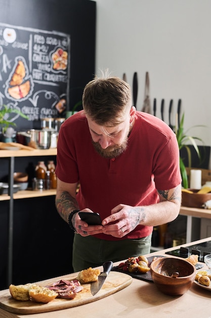 Fotografieren von hausgemachtem Essen