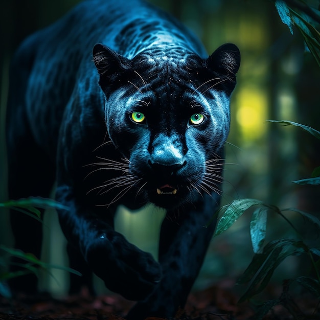 Fotografierter Panther