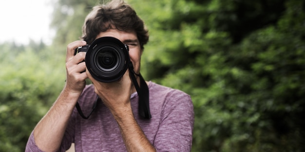 Fotógrafo que te toma una foto