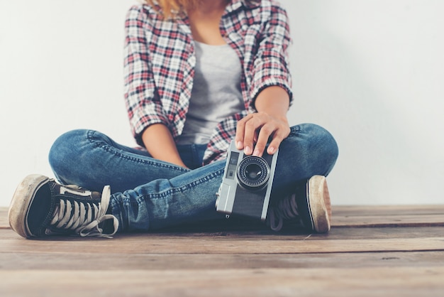 Foto fotógrafo velha fotografia novo acima