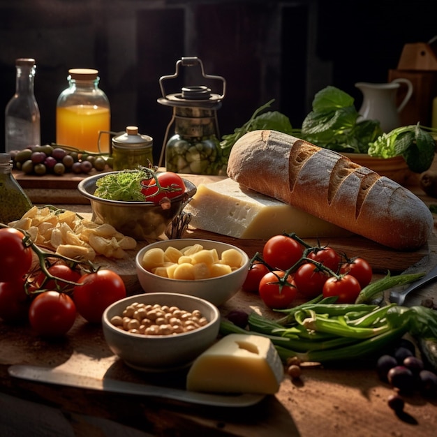 Fotorealistische professionelle Food-Werbefotografie