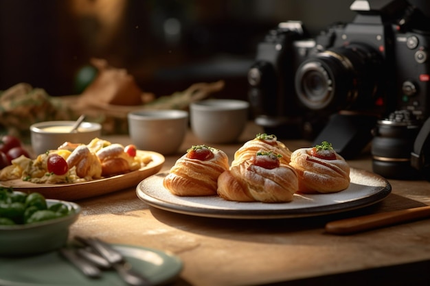 Fotorealistischer professioneller Food-Werbefotograf