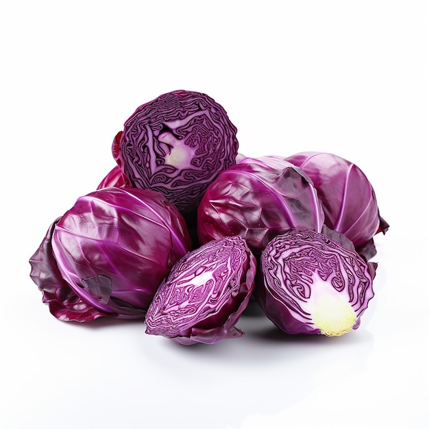 Fotorealistischer Rotkohl