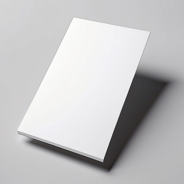 Fotorealistisches Mockup mit leerem Weiß für die Platzierung Ihres Designs
