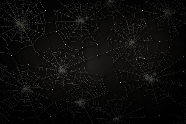 Foto fotorealistisches spinnennetz