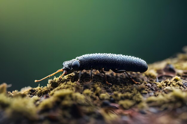 Foto fotorealistisches wildes allesfressendes tier in der natur