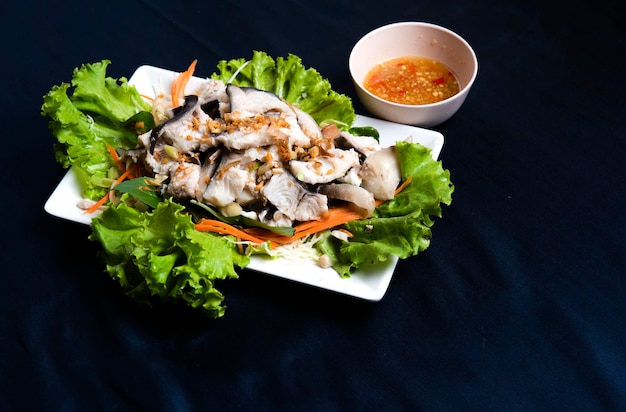 Fotos de comida tailandesa Isaan comida famosa en Asia