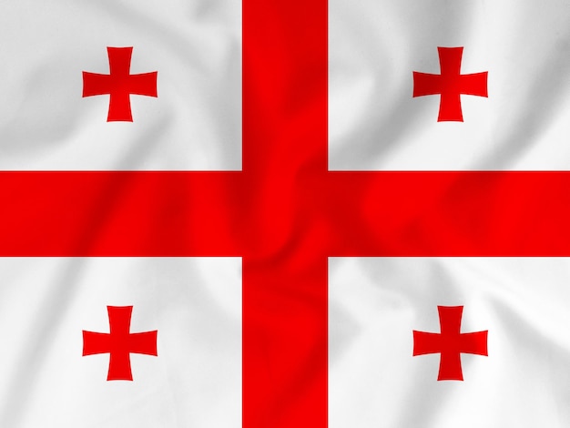 Fotos da bandeira da Geórgia