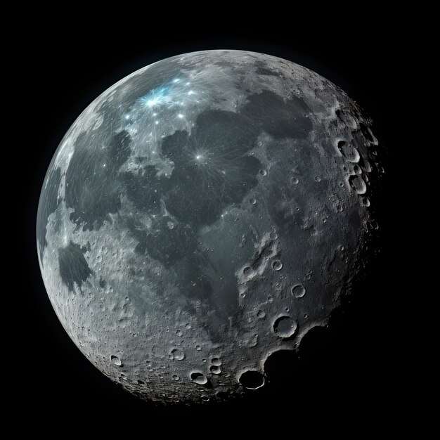 Fotos da Terra com Luminescência Lunar
