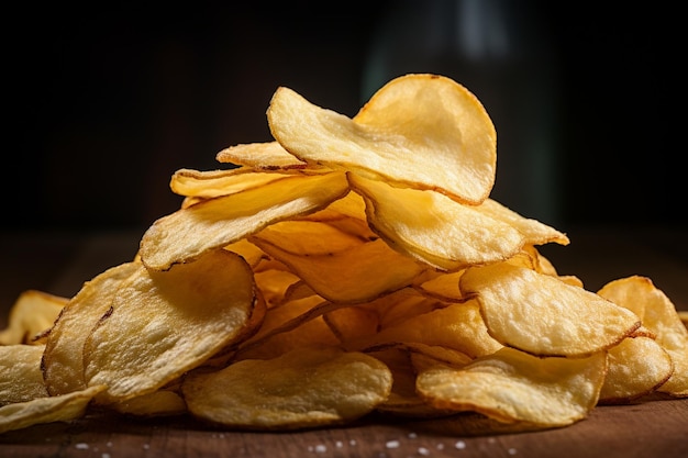 fotos de batatas fritas