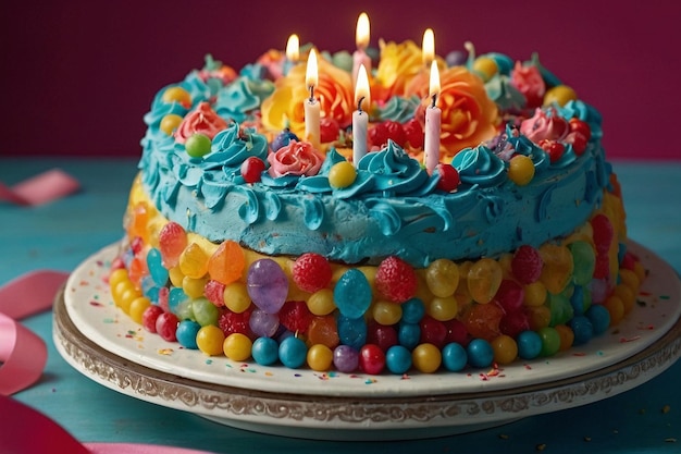 Fotos de bolo de aniversário