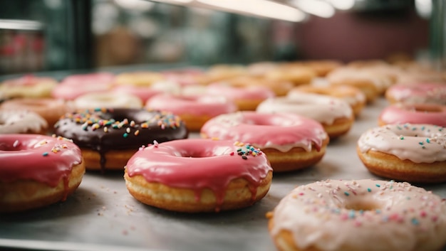 Foto las fotos de las deliciosas rosquillas.