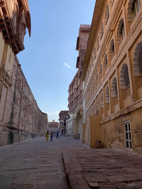 Fotos do Forte Meherangarh em jodhpur Rajasthan Índia