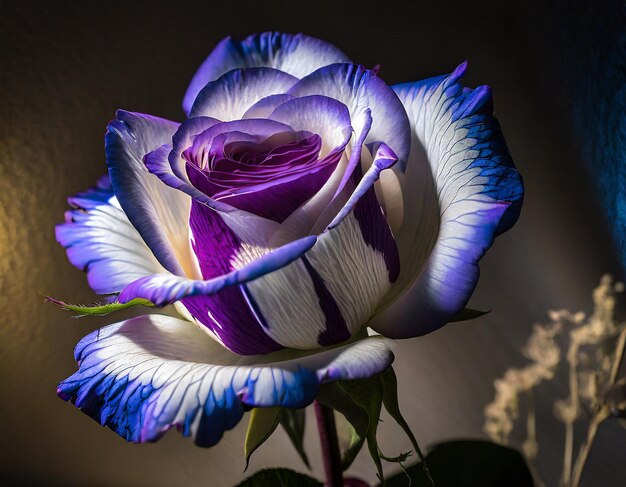 Fotos estéticas de rosas com iluminação bonita e luxuosa