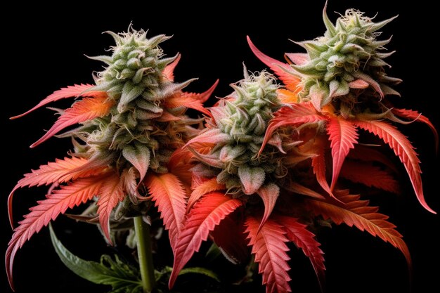 Fotos de las flores de Bud Weed