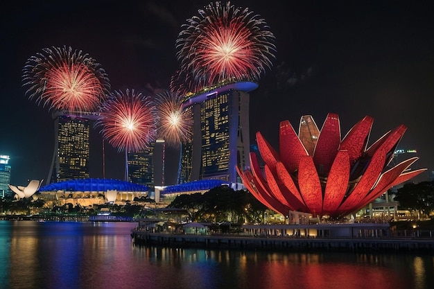 Fotos de fondo del día nacional de Singapur