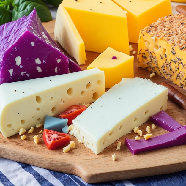 Fotos gratuitas de deliciosos pedaços de queijo