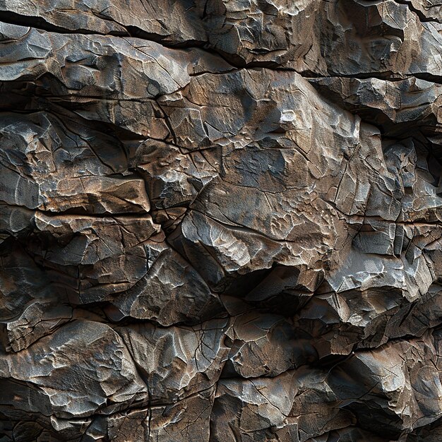 Fotos renderizadas en 3D de la textura de la roca