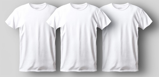 Foto fotos de varios ángulos frente cara lado cara espaldados hombres y mujeres maqueta de camiseta blanca de lujo psd