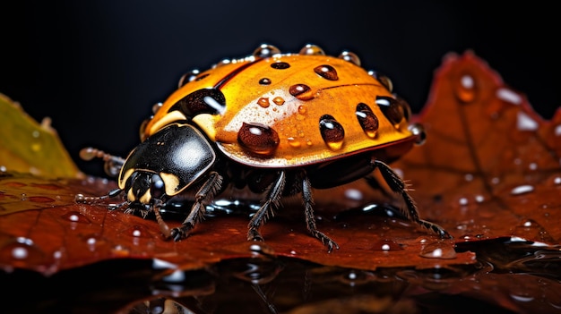 Fotos von Marienkäfer-Insekten in hoher Auflösung