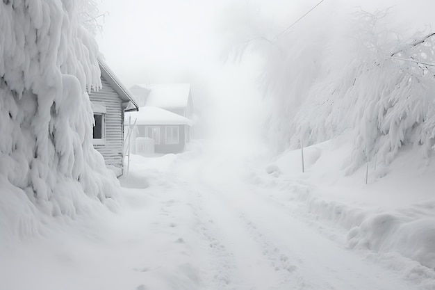 Fotos von Schneestürmen im Whiteout Wonderland