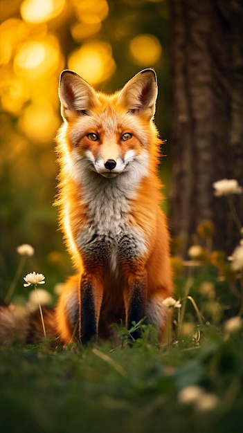 Fox-Hintergrund und Kopierbereich