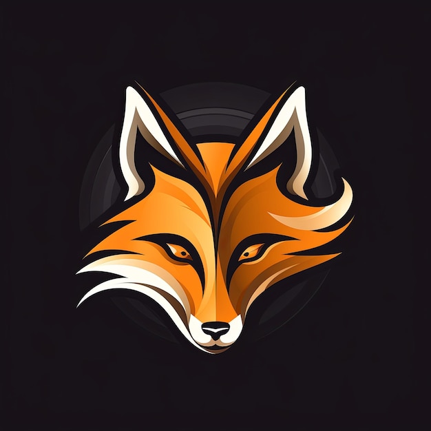 Fox-Logo-Maskottchen-Design