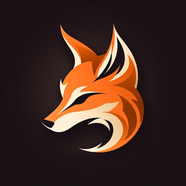 Fox-Logo-Maskottchen-Design