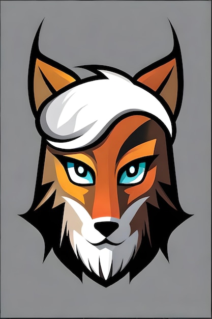 Foto fox-maskottchen-logo-spiele