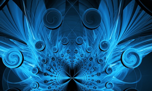 Fractal Art Hintergrund für kreatives Design Dekoration für Wallpaper Desktop Poster Cover Booklet