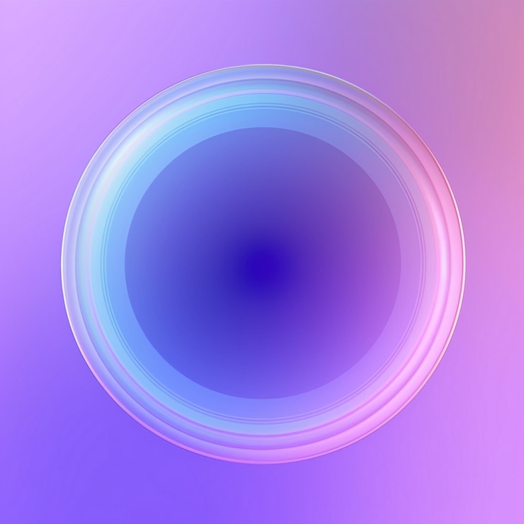 Foto fractal de colores en 3d