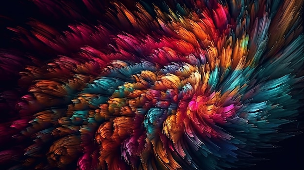 Fractal de colores