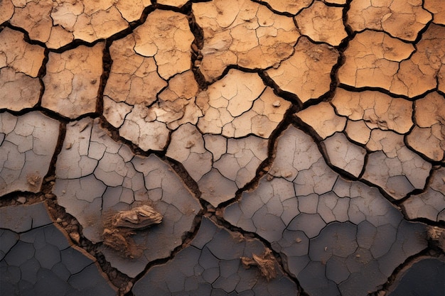 Foto fragmentos umedecidos textura seca de turfa adornada com delicadas nuances de umidade